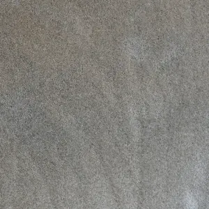 Premium-Kräuselveloure Steingrau - Teppichboden 4-Meter Breite