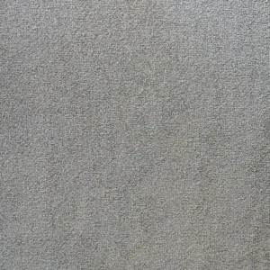 Kräuselveloure Brillantgrau - Teppichboden 4-Meter Breite