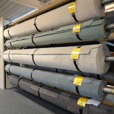 Premium-Kräuselveloure Steingrau - Teppichboden 4-Meter Breite