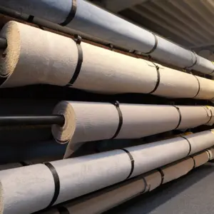 Kräuselveloure Rehbraun - Teppichboden 4-Meter Breite